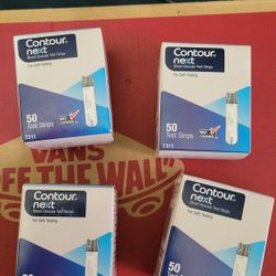4 CONTOUR NEXT BOXES (#7311/50 BOXES) Total Strips 200 for $50