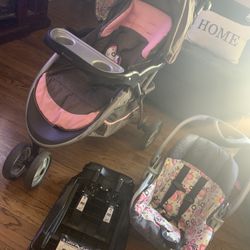 Babytrend Stroller &carseat W/ Booster