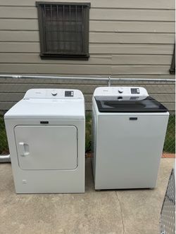 Washer and dryer set