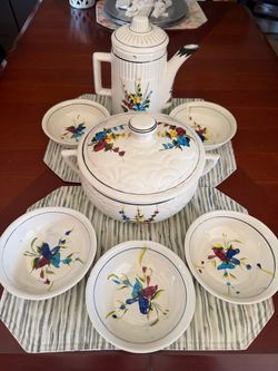 Antique-Vintage table & dish sets