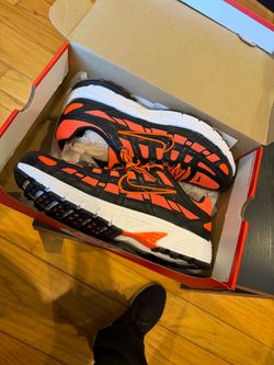 Nike P-6000 Orange Black Sneakers Men’s 10.5