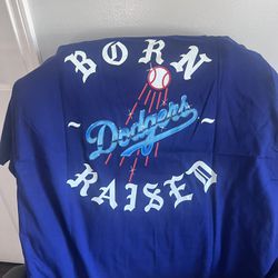BORN X RAISED Dodgers Tee Shirt 3xl for Sale in Los Angeles, CA - OfferUp