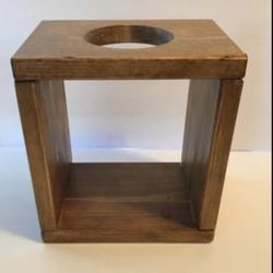 Farmhouse Wooden Flower Holder