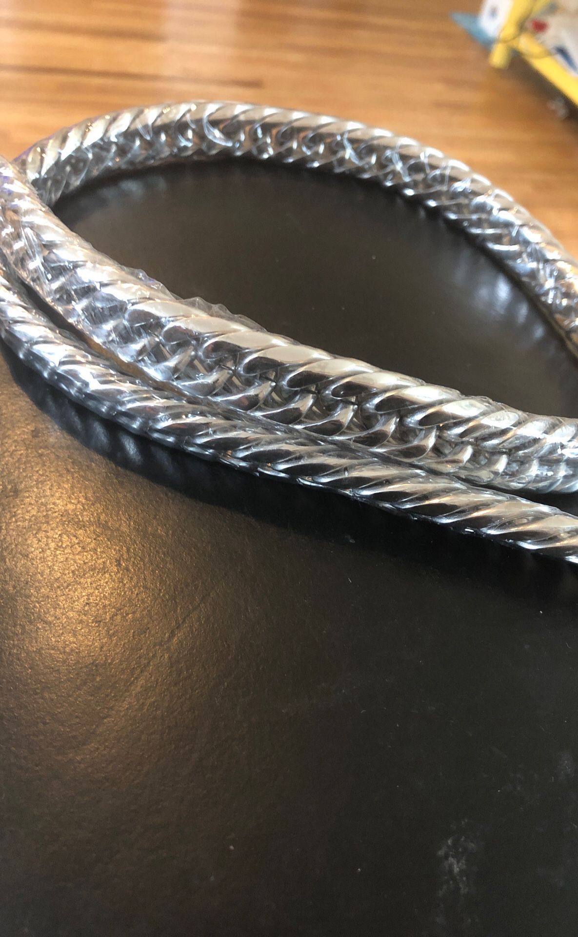 New silver chain