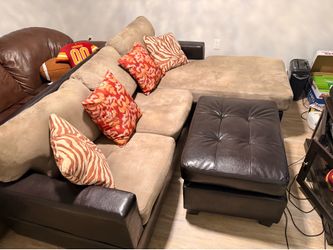 Used Couch and Ottoman