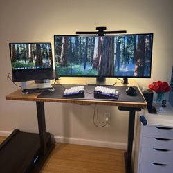 Uplift Standing Desk - Bamboo 42” x 30”