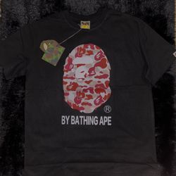 Pink Camo Bape Tee