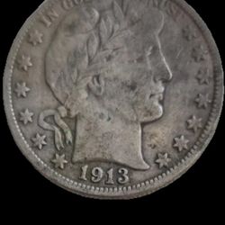 1913-S  Barbara half dollar Silver