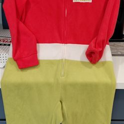 Christmas Grinch Kids Onesie Pajamas - Boys Girls 
