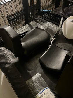 Honda vtx back seat, back rest, and sissy bar