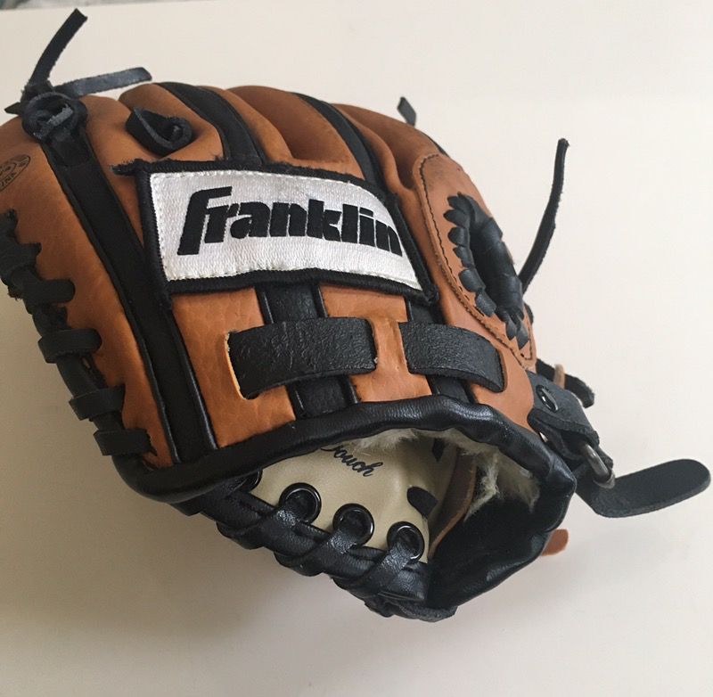 Franklin baseball glove mitt leather 10" youth series 46212TB