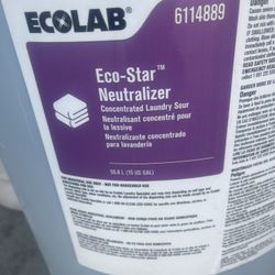 Eco-Star Neutralizer - 15 Gal. Ecolab Cleaner 