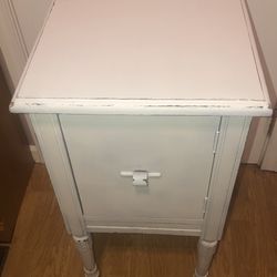 Antique Solid Wood Shabby Cabinet-FEDERAL WAY PICKUP ONLY