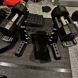 Rep X Pepin Fast Series Adjustable Dumbbells 85