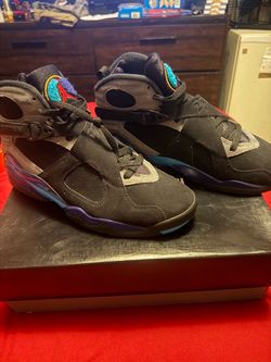 Aqua Jordan 8s