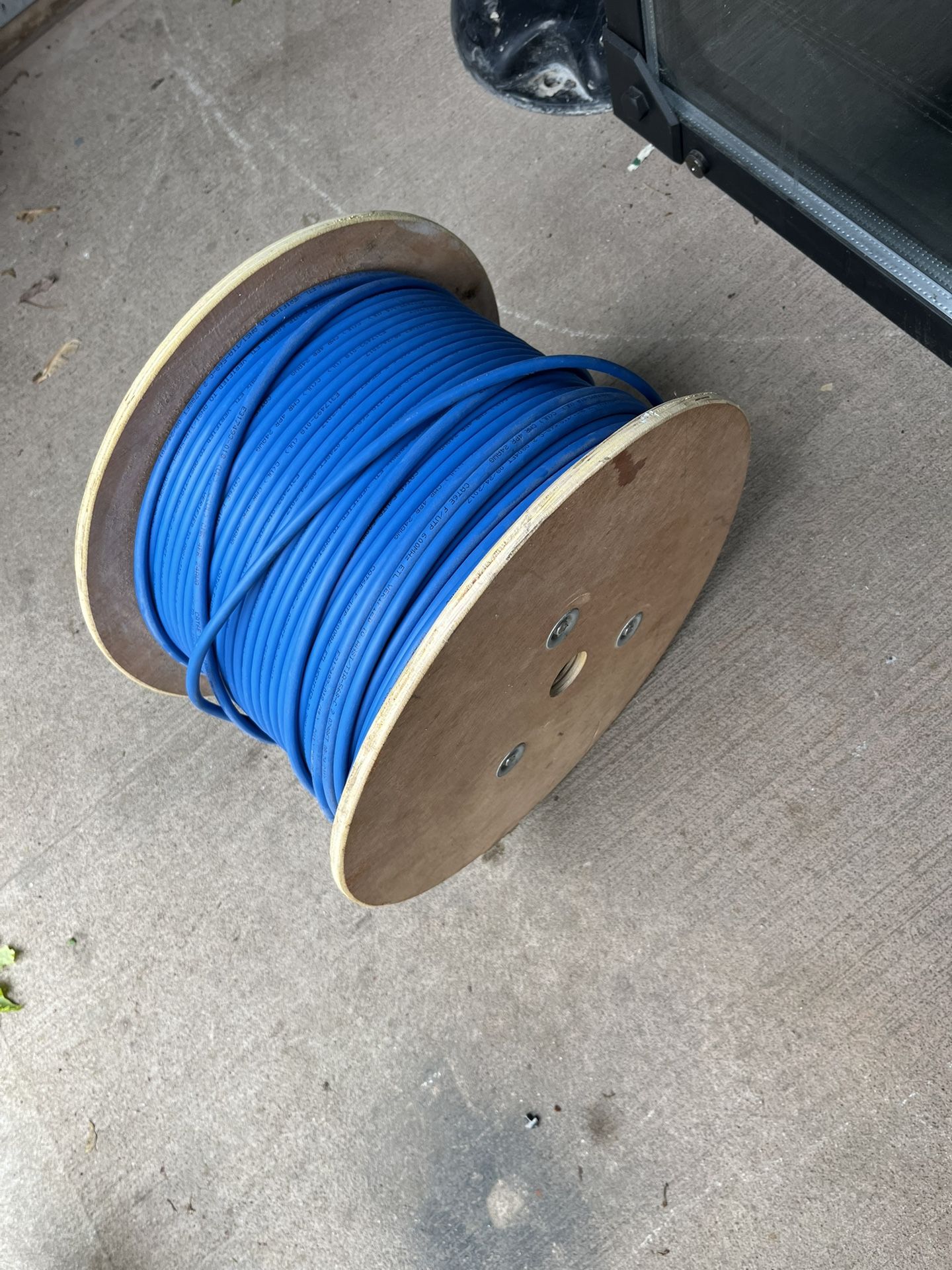 1000 ft. Blue CAT6E Rated Shielded Ethernet Network Cable
