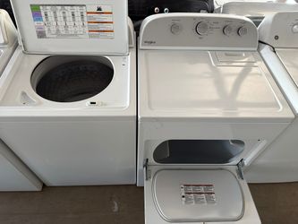  Washer and electric dryer HE extralarge capacity 4.5&7.0 CUFT