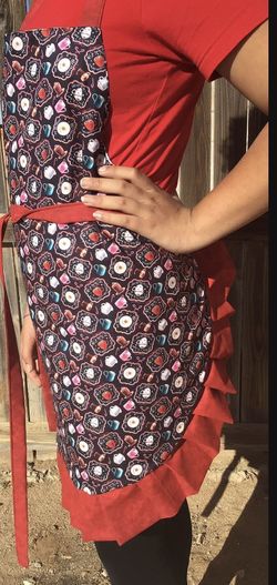 Retro Vintage Custom Reversible Apron