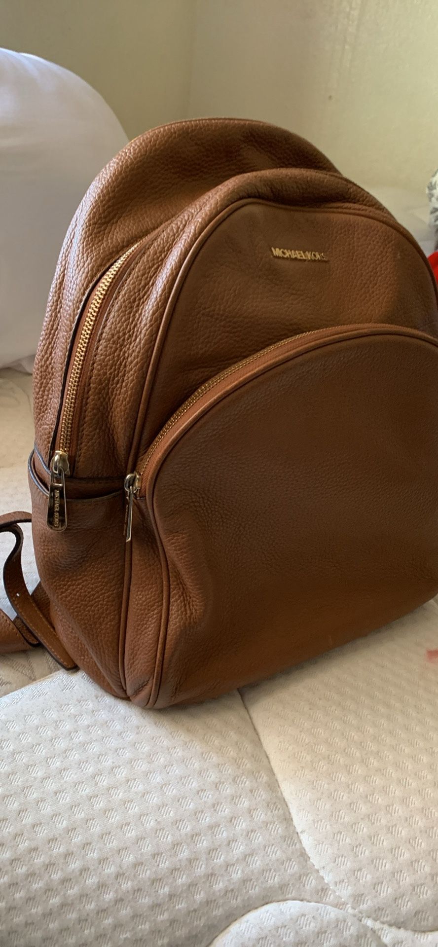 Michael Kors Abbey Medium Pebbled Leather Backpack Black -  www.emaralddelhi.in