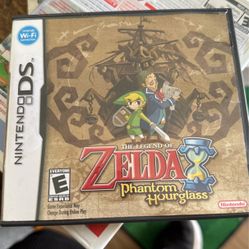 Zelda Phantom Hourglass Nintendo DS