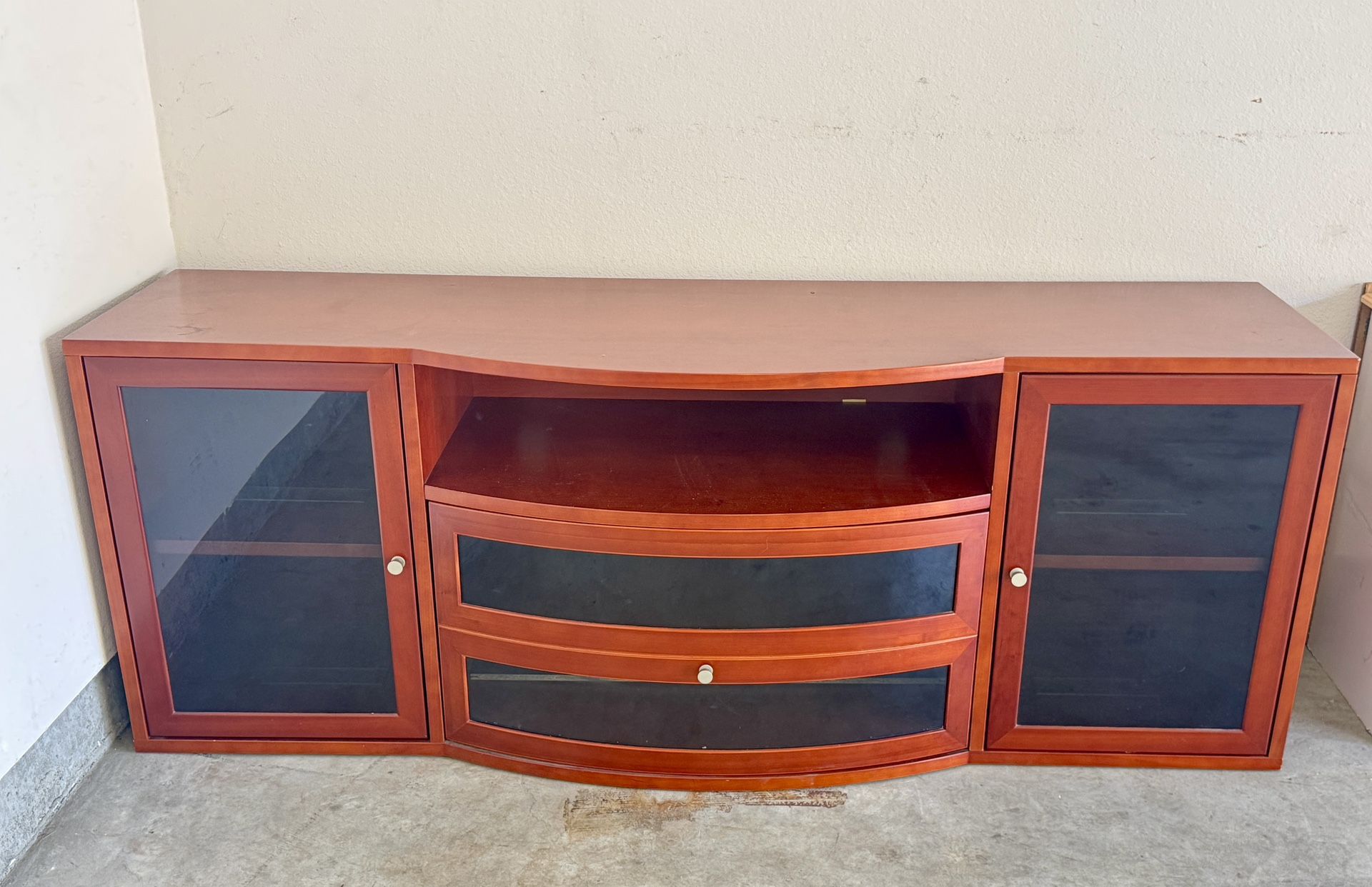 ** CREDENZA CABINET-TV STAND **