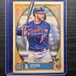 2021 Topps Gypsy Queen Ryan Jeffers Rookie Baseball Card #35