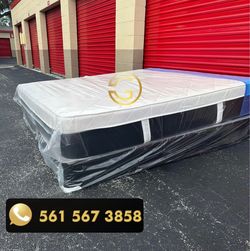 12” King Plush Pillow Top Mattress Set $399 | Brand New