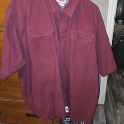 Mens Wrangler Short Sleeve Shirt 