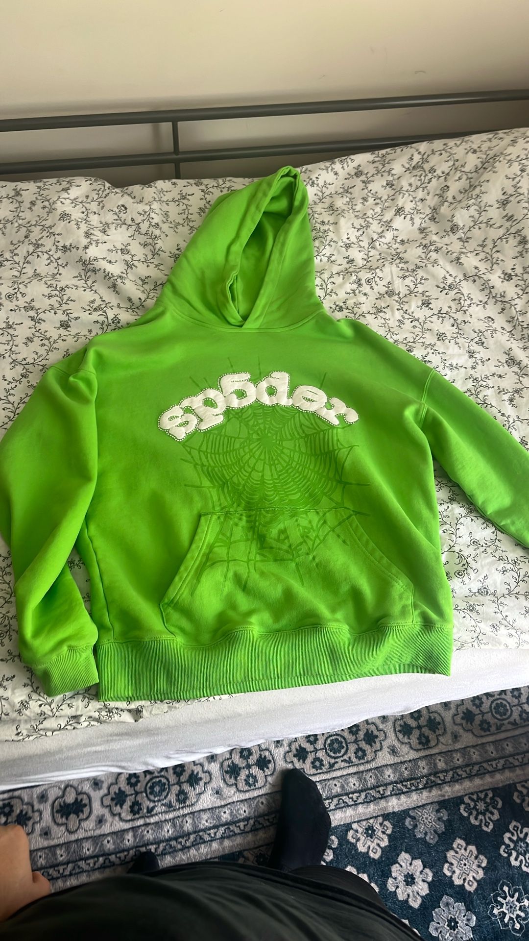 Sp5der Hoodie Slime