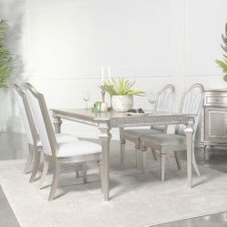 Nice Dining Set With Six Chairs On Sale Now Don't Miss