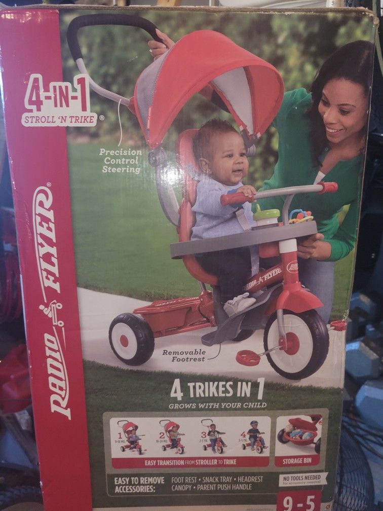 Radio Flyer 4 in 1 Trike