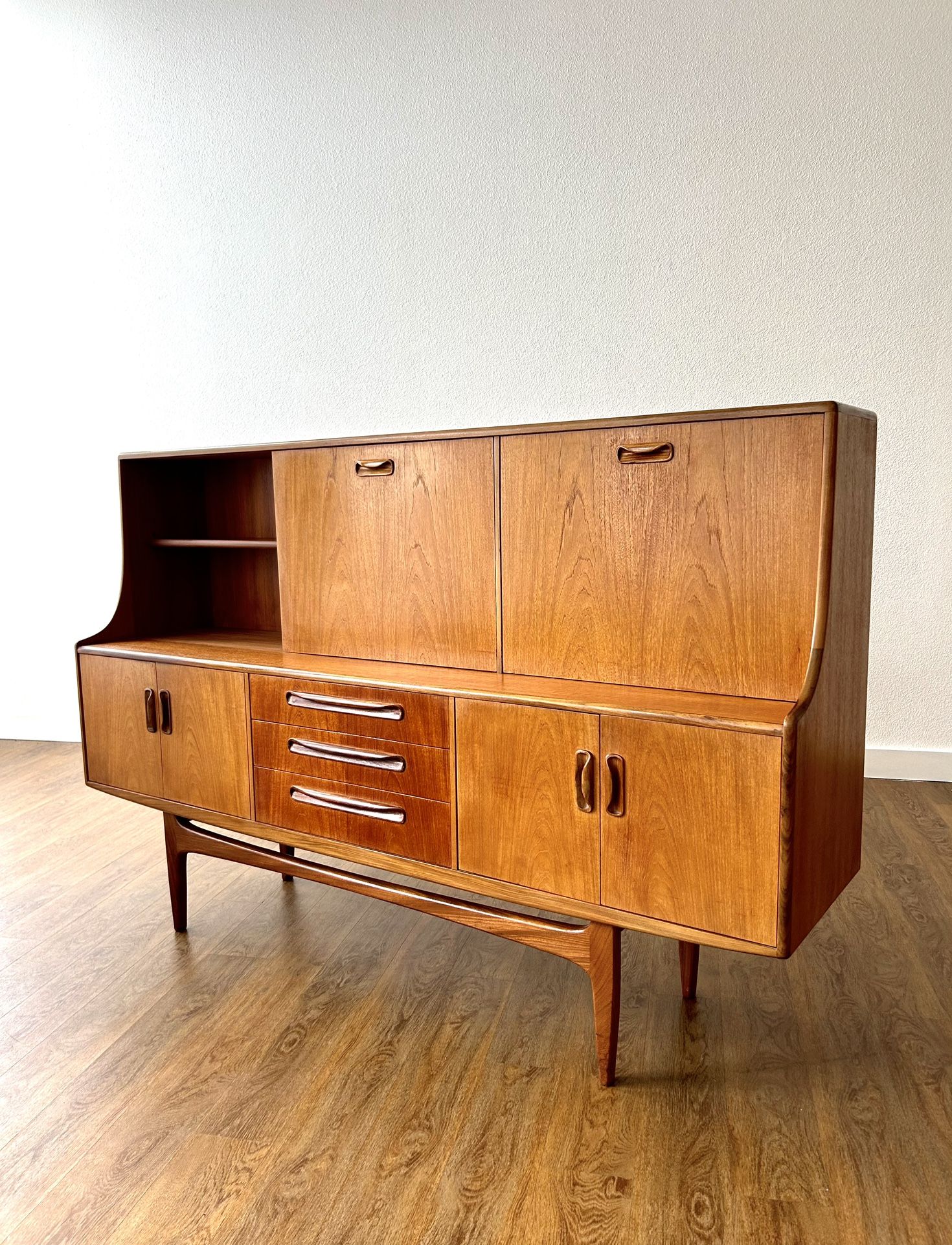 Mid Century British Teak Credenza By G-Plan (delivery Available) 