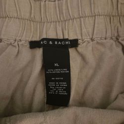 Zac & Rachel Linen Blend Shorts XL