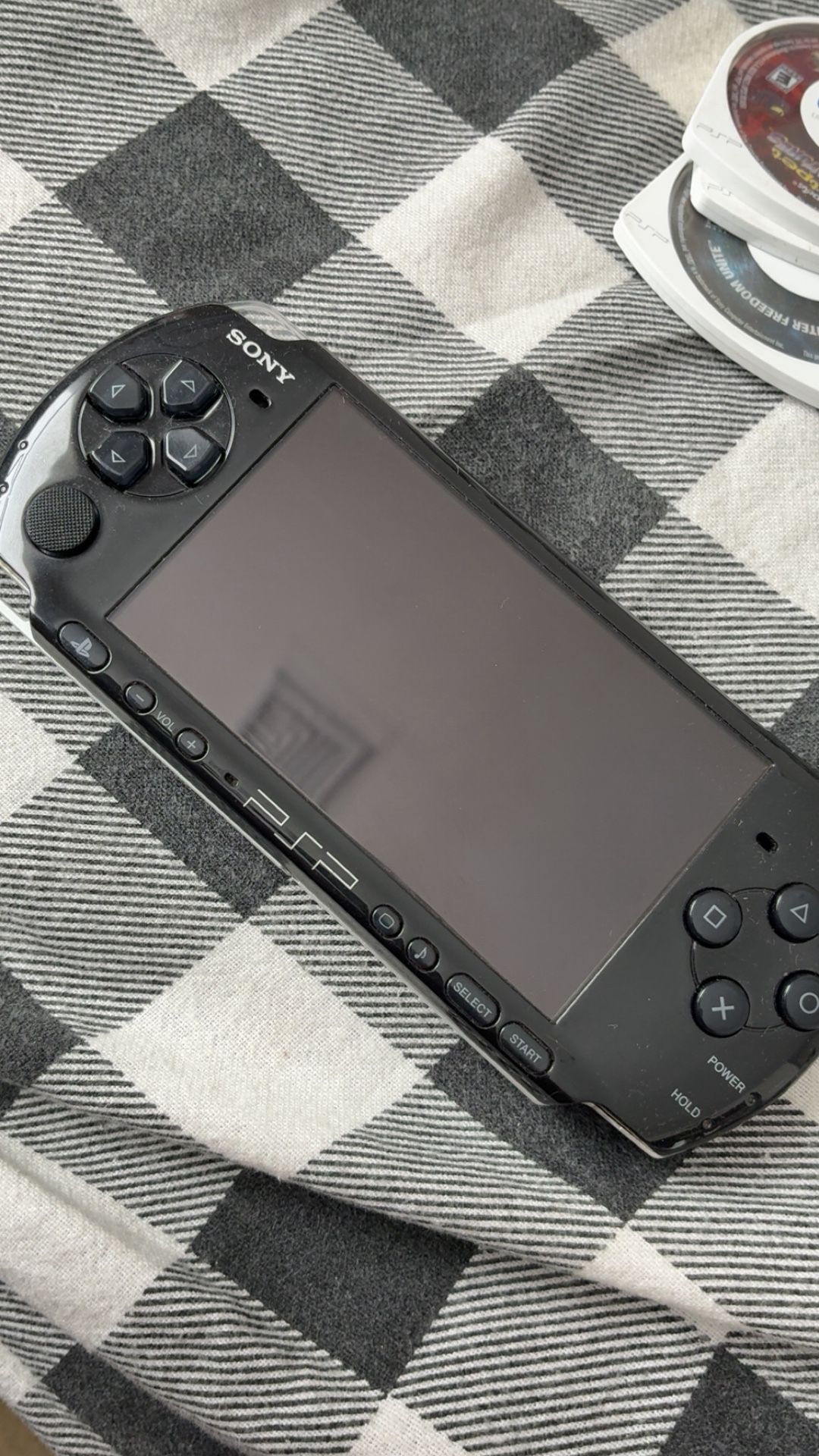 PSP 3000 W/ Games, Charger, and Original Box