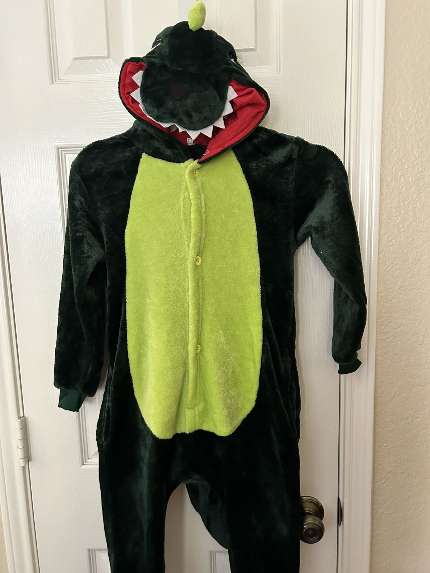 Youth Dinosaur Onesie Halloween Costume