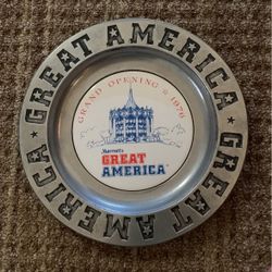 Great America 1976 Plate