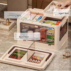 Medicine Storage Box with Handle,