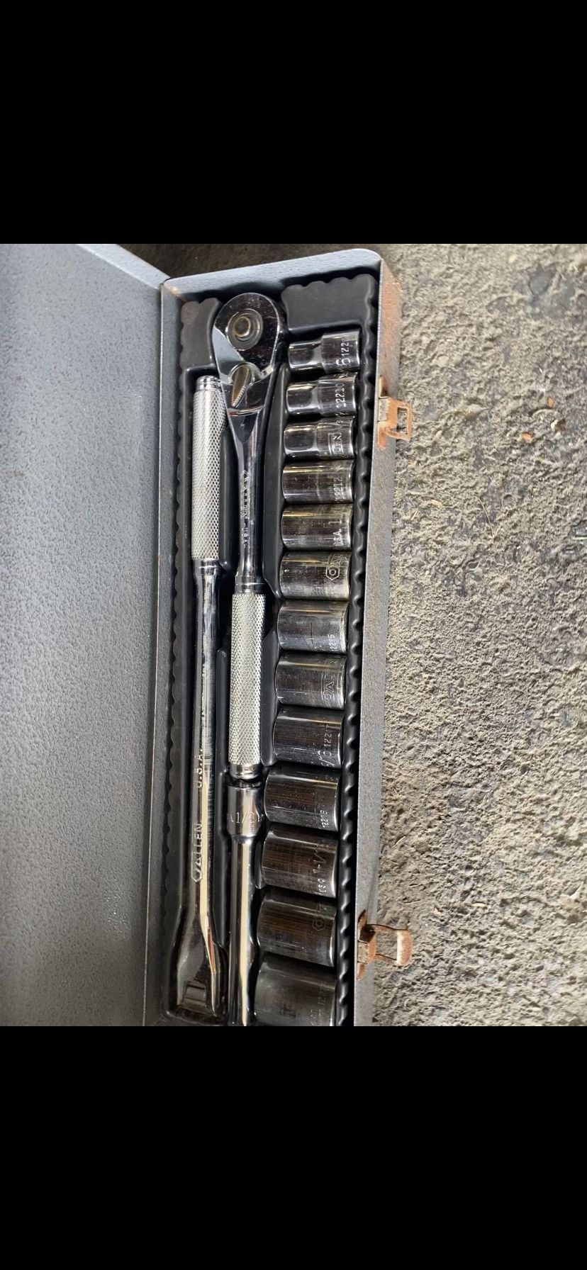 1/2in Socket Set New