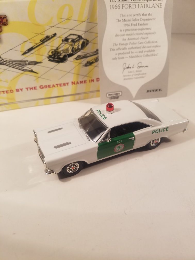 Matchbox Collectible 1966 Ford Fairlane Miami PD