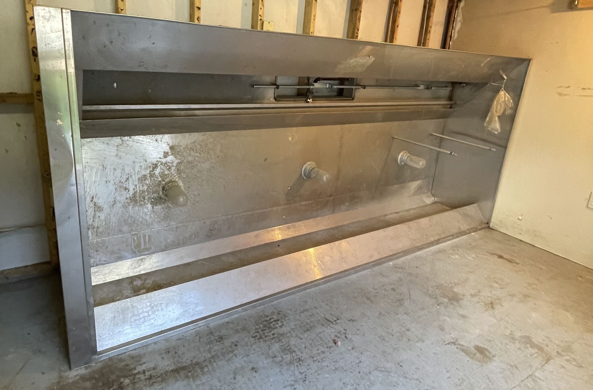 Commercial Exhaust Hood Easel System