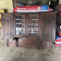 Rustic Vintage Hutch 