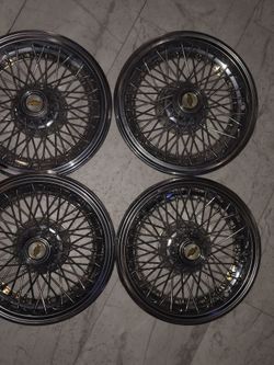 15in Chevy hubcaps