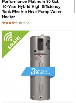 Hybrid Water Heater (EXTREMELY EFFICIENT!) for Sale in Glendale, AZ -  OfferUp