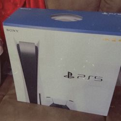 Ps5 & Controller With Headset 