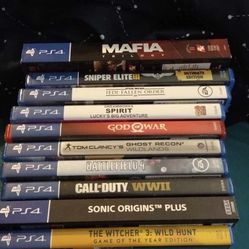 PS4 Game Lot