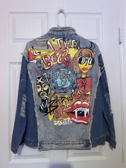 Denium Graffiti Jacket  