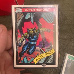 Wolverine Marvel Comics Card