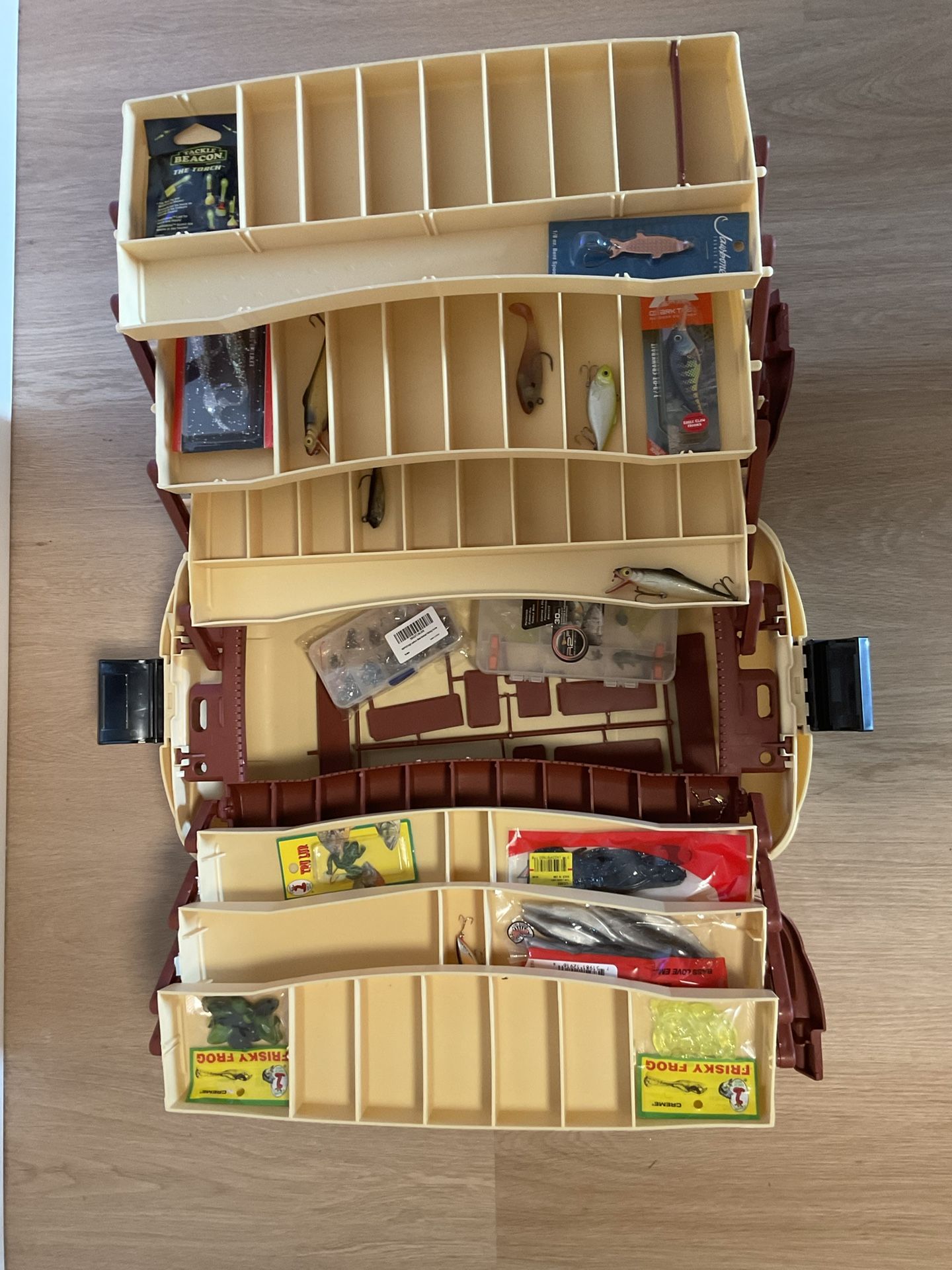 Fishing Tackle Box w/ Accessories