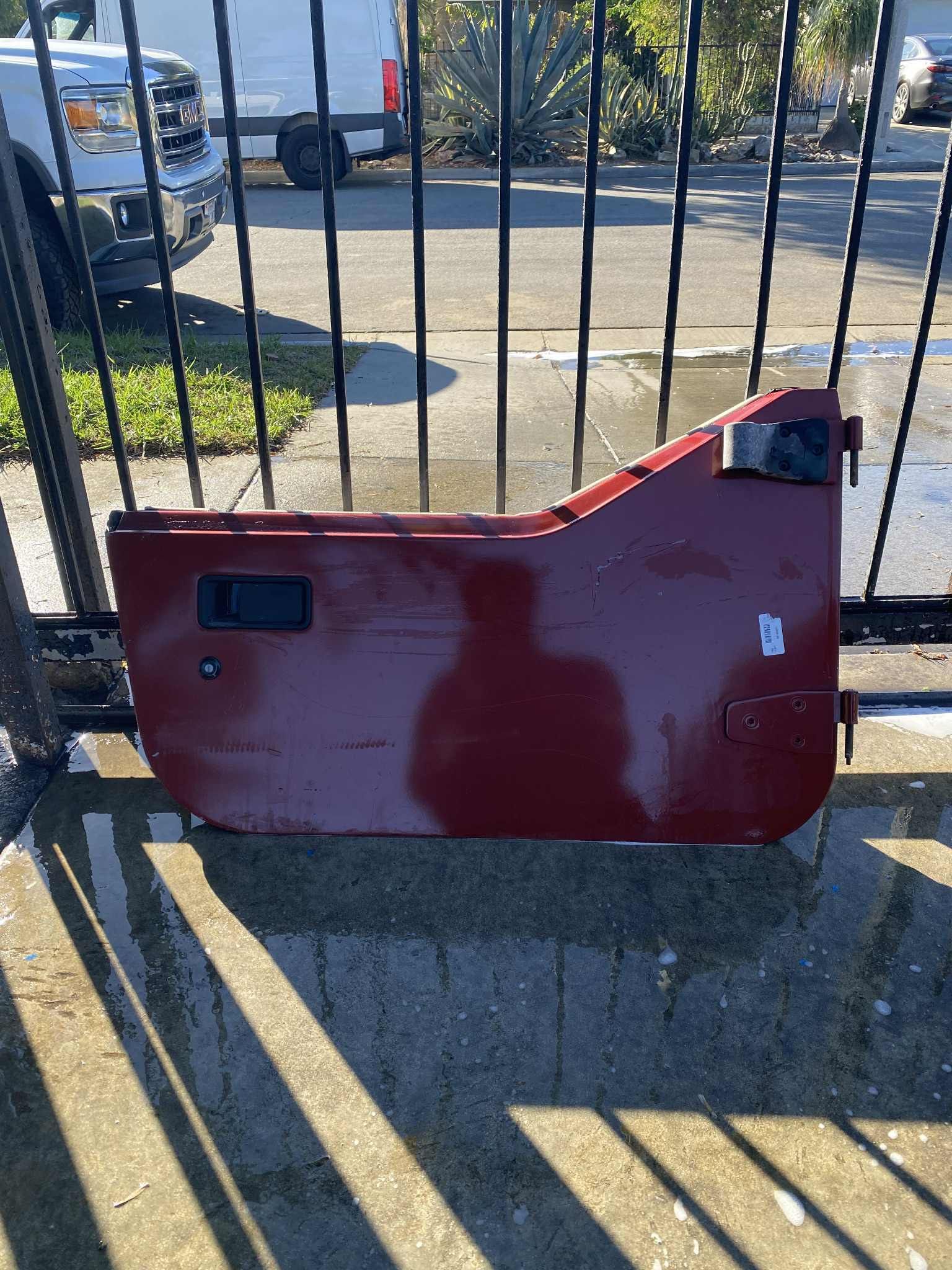 OEM Tj LJ Jeep Wrangler Half 1/2 Door 1(contact info removed) Flame Red PR4 Original