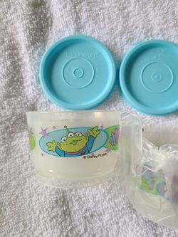 Tupperware Buzz Lightyear Snack Container Set